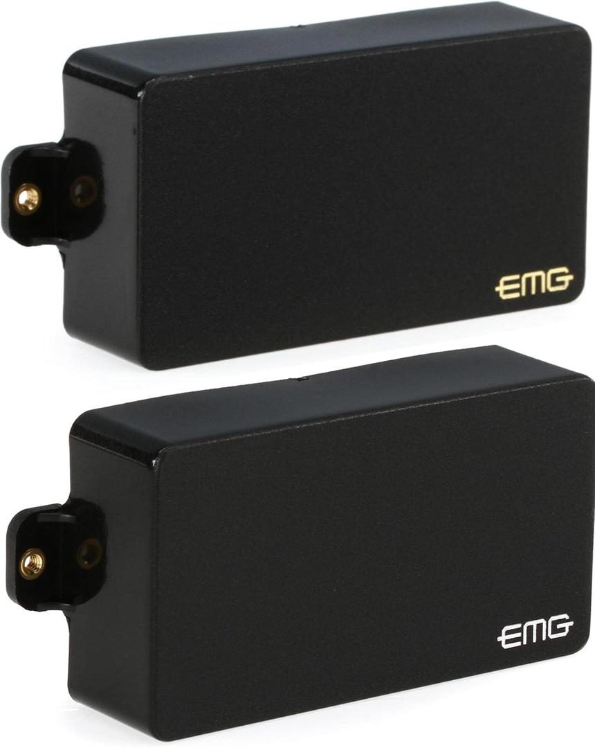 EMG ZW Zakk Wylde Signature Humbucker Guitar Pickup Set, Black