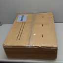 BOLUO Stackable Storage Drawers Closet Organizers and Storage Fabric White 2 Drawer Dresser for Bedroom 2 Packs Modern