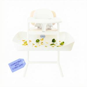 CATCHY - Food Catcher - Compatible with Cybex Lemo High Chair + 12 Other High Chairs - Highchair Sold Separately - Baby & Toddler Food & Mess Catcher - Under High Chair Accessory