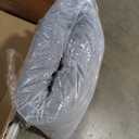 Sofa Sleeper Couch Bed with Adjustable Backrest Thick Cushion Velvet Fabric for Department Living Room Lounge Sofa Loveseat (Gray)