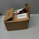 Ceramic Cat Water Fountain - 2.1L/71oz - All-Ceramic Body & Pure Copper Water Spout - Non-Toxic - Automatic Pet Drinking Fountain Indoor with Ultra-Quiet Pump, and 3Pcs Filter & Sponge (White)