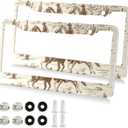 Kigai Western Desert Cowboy License Plate Frames 2PCS Car License Plate Holder with Screw Caps Set Automotive Parts Decoration for US Vehicles (A2), 6"L x 12"W