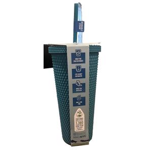 Manna Studded Tumbler 24 oz Teal Blue Reusable & Eco-Friendly