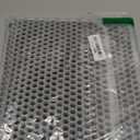 Waterproof Cat Litter Mat, Double Layer EVA, Odor-Free Large Grid, Urine Proof, Easy Cleanup (Gray, 12 x 12)