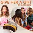 2 x 1/2 PCS Lymphatic Contour Face Brush - Facial Gua Sha Lymphatic Drainage Massager for Lifting & Sculpting, Soft Bristles for Natural Makeup, Waterproof & Easy Clean (1Pcs Contour Face Brush)