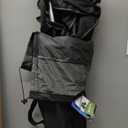 HIGH POINT SPORTS Oversized Portable Camping Folding Chair, Heavy Duty Foldable Outdoor Chair, Camp Chair with Cup Holder and Cooler Bag Support 450 LBS, Black (Single Pack)