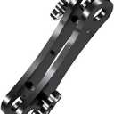 Double Socket Arm 1 Ball,Ball Mount Arm Composite Material Compatible with RAM Mounts B Size 1''Ball Components.Mounting Bases and Device Holders with 1''Ball Adapter (Long Arm-6.8Length)