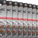 Rayovac 60 x Size 312 Rayovac Extra Advanced Hearing Aid Batteries 8 pack