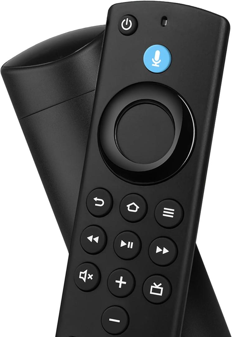 Replacement Voice Remote Control 3rd Gen fit for TV Cube (1st Gen/2nd/3nd Gen),TVs Stick (Lite/4K/4K Max),and for Insignia/Toshiba/Pioneer Smart TVs