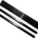 Martial Arts Equipment Foam Padded Sticks with Carry Bag Case Set 2 Pieces