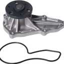 TUCAREST AW6233 Water Pump Kit w/Gasket (For L4 2.4L w/ENG. DESG:K24Z2/K24Z3/K24Z6) Compatible With 08-12 Ho-nda Accord, 2010-2011 CR-V /2009-2014 Ac-ura TSX, [# 19200R40A01]