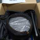 Hisencn Camping Stove,2 Burner Propane Stove,20000 BTU/h Camping Cooking set Includes Frying Pan,Kettle and Pot,Adjustable Burners & Piezo Ignition,Portable stove for camping Outdoor,Blue (Navy)