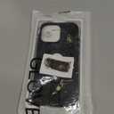 for iPhone 14 Case, PU Leather Case with Built-in Kickstand Shockproof Protection Luxury Phone Cover for Men Women, Dark Blue