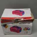 AGPTEK Electric Air Balloon Pump, 110V 600W Rose Red Portable Dual Nozzle Inflator/Blower for Party Decoration