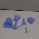 Cupping Therapy Sets 7Pcs Silicone Anti Cellulite Cup Vacuum Suction Massage Cups Facial Cupping Sets Body and Face Massager for Adults Home Use (Blue)