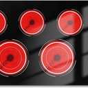 Electric Cooktop 34.25 Inch 5 Burner 8400W High Power 240V
36" Electric Stove 5 Zones Built-in, Knob Control, Timer, Safety Lock, Dual Ring, Cut-out Size: 34.25"x19.3", 220V Hard Wired