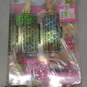 Barbie Play 'n Wash Pets Playset with 3 Color-Change Animals & 10 Toy Accessories, Blonde Fashion Doll with Blue Eyes