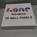 33 Pack 3D Wall Panels for Interior Wall Decor, Paneles Decorativos para Pared, Black Accent Wall Peel and Stick, 12''x12'' PVC Wall Panels for Gaming Room, Bedroom, Living Room, TV Background