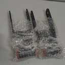 Lowering Shackle Kit, 2" Rear Drop, Fits Silverado 1500 1999-2019, For Chevy & GMC Silverado Sierra 1500, 1988-1998 C1500/C2500 & More, Suspension Leaf Spring Kits, Replace# 410520