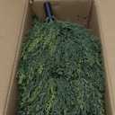 2-Pack Artificial Cedar Topiary Ball Trees 22" Outdoor UV Resistant Faux Cypress Shrubs with Ground Spike, Realistic Evergreen Bushes for Front Porch, Garden, Backyard, and Indoor Decor