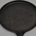 Lodge L9OG3 Cast Iron Round Griddle, Pre-Seasoned, 10.5-inch - Made in USA, Compatible with Stovetop, Oven, Grill & Campfire