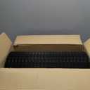 24'' x 50' 1inch Hardware Cloth 16 Gauge Black Vinyl Coated Welded Fence Mesh for Home and Garden Fence and Home Improvement Project (24'' x 50')