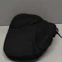 Windsor Chair Cushions for Dining Chairs 1 Pack Non Slip Kitchen Seat Cushion with Ties and Washable Covers Indoor Comfortable Seat Pad with Thick Foam 16.5" x 15.5" x 2" Black