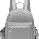 Etercycle Mini Backpack Purse for women, Small Backpack Purse, Shoulder Bag for Travel (Gray)