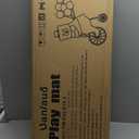 UANLAUO Foldable Baby Play Mat, Extra Large Waterproof Activity Playmats for Babies,Toddlers, Infants, Play & Tummy Time, Foam Baby Mat for Floor with Travel Bag (Bear(79x71x0.4inch))