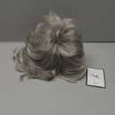 Baruisi Men Wigs Short Gray Synthetic Heat Resistant Natural Halloween Cosplay Hair Wig (grey)