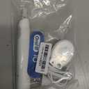 Oral-B iO Series 2 Rechargeable Electric Powered Toothbrush Starter Kit, Pure White with 2 Brush Heads - Automatic Pressure Sensor to Protect Gums - 3 Modes - 2 Min Timer