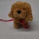 WorWoder Plush Teddy Toy Puppy Electronic Interactive Pet Dog - Walking, Barking, Tail Wagging, Stretching Companion Animal for Kids Children (Teddy Dog)