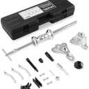 Orion Motor Tech Slide Hammer, 9-Way Internal/External Slide Hammer Puller Set - Pulls Hubs, Rear Wheel Axle Shafts, Bearings, Bushings, Seals, Retainers