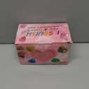 24PCS Valentines Squishies,Valentines Stress Balls for Adults,Valentine Day Cards Classroom Favors,Valentine's Bulk Fidgets Squishy Toys Party Favors Exchange Gift