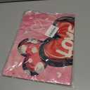 Welcome Valentine's Day Garden Flag Pink Love Heart Vertical Double Sided Garden Flag Holiday Outside Yard Decoration Anniversary Wedding Farmhouse Valentines Day Decor 12.5 x 18 Inch