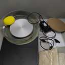 Pottery Wheel for Adults - Complete Pottery Tools Kit for Beginners, 6" Turntable Two-Way Rotation Adjustable Speed, 2.2 lbs. Air Dry Clay, Mini Clay Making Pottery Wheel with Storage Design (Green)