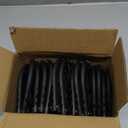 30 Pcs Travel Hangers Portable Foldable Travel Hanger Organizer, Plastic Cruise Essentials Clothes Drying Rack Folding Hangers for Camping Flying RV Europe Vacation Essentials Suitcase, Black