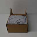 Amazon Basics 4 Piece Bed Sheet Set, 100% Cotton Jersey, Includes Super Soft, Flat and Fitted Sheets, Pillowcase, Queen, Light Gray, Solid