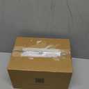 Freshware Meal Prep Containers [15 Pack] 2 Compartment with Lids, Food Storage Containers, Bento Box, BPA Free, Stackable, Microwave/Dishwasher/Freezer Safe (28 oz), Black