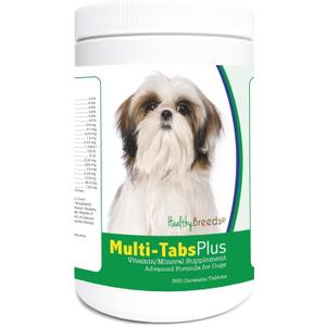 Healthy Breeds Shih Tzu Multi-Tabs Plus Chewable Tablets 365 Count, EXP:02/28
