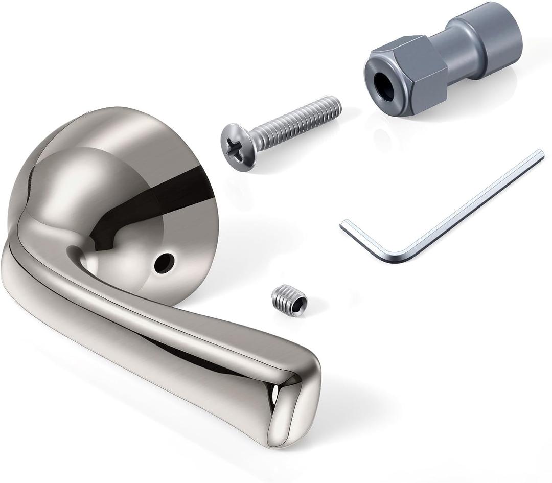 Metal Lever Handle Kit, Compatible with Delta RP74148, Compatible with Delta Foundation Series Single Handle Tub/Shower Faucets (Brushed Nickel)