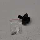 RV City Water Inlet with Check Valve, 1/2 inch BSP and G1/2 Thread RV Water Hose Connector for RV Camper Trailer Marine (Black)