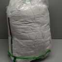 Amazon Basics White Down Alternative Comforter and Duvet Insert with Corner Tabs, Machine Washable, King, Light White