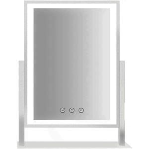 DECADENCE Vanity Mirror with Lights, 17.3 LED 3 Color Lighting Modes,360Rotation Tabletop Make Up Mirror for Bedroom Bathroom