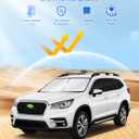 Canvcle Sunshades for 2019-2025 2026 Subaru Ascent Touring Accessories Windshield Sun Shade Side Rear Window Shade Cover Sun Visor Privacy Protection Keep Vehicle Cool Black 8PCS