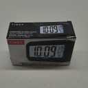 Timex Alarm Clock with Temperature Sensor and Large Display, Battery Operated for Bedroom Runs on 3 AAA Batteries (T108BC) (T108)