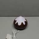 500ML Essential Oil Diffuser, Aromatherapy Diffuser with Remote Control, Multifunctional Air Diffusers for Home Office Room, Fragrance Aroma Diffuser with 7 Color LED & 2 Mist Mode, Dark Brown