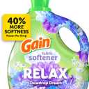 Gain Liquid Fabric Softener (Fabric Conditioner), Relax, 101 fl oz, 151 Loads