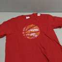 Motivational Quote Basketball Inspiring Words T-Shirt. Red, M