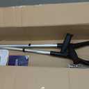 PEPE Mobility Forearm Crutches for Adults (x2 Units) Open Cuff, Adjustable Height, Aluminium, Lightweight Elbow Crutches, Made in Europe, PACK 2 MULETAS